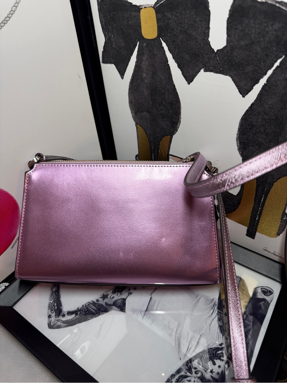 Kate Spade *NWT* Kenzie Mini Crossbody in Quartz Pink - Picture 6 of 11